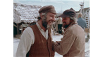 Director Norman Jewison (right) and star Tevye on the set of The Fiddler on the Roof. As seen in Fiddler’s Journey to the Big Screen. A film by Daniel Raim. A Zeitgeist Films release in association with Kino Lorber.