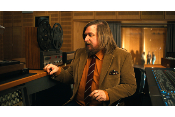 Michael Chernus as Michael Watts in Köln 75, a film by Ido Fluk. A Zeitegist Films release in association with Kino Lorber.