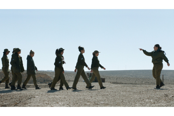 Shani Klein as Rama leads the recruits.