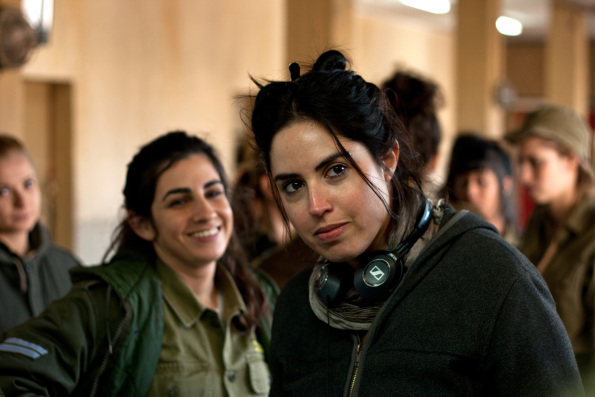 Talya Lavie directing ZERO MOTIVATION. Photo: Eran Cohen.