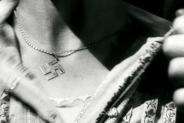 A scene from the 1941 Nazi propaganda film "Homecoming" by Gustav Ucicky. As seen in Forbidden Films, a film by Felix Moeller.