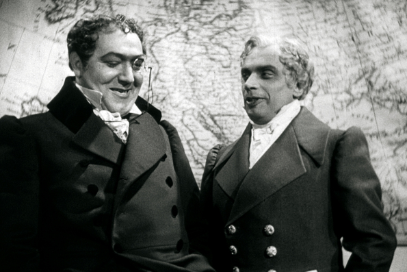 A scene from the 1940 anti-semitic Nazi propaganda film "The Rothschilds" by Erich Waschneck. As seen in Forbidden Films, a film by Felix Moeller 