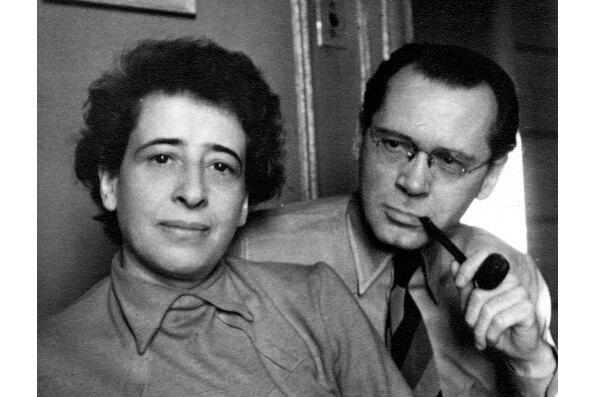 Hannah Arendt and Heinrich Blücher. Courtesy of the Hannah Arendt Private Archive.