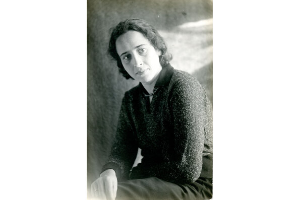 Hannah Arendt. Courtesy of the Hannah Arendt Private Archive.
