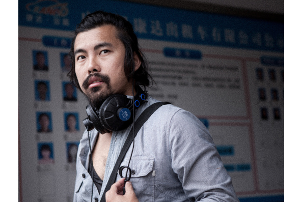 Johnny Ma, writer and director of OLD STONE. A Zeitgeist Films release.