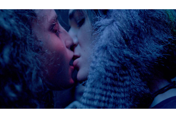 From l. to r.: Marina Zaparoli and Naomi Nero in DON’T CALL ME SON, a film by Anna Muylaert. A Zeitgeist Films release. Photo: Aline Arruda