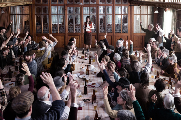 A scene from THE DIVINE ORDER. A film by Petra Volpe. A Zeitgeist Films release in association with Kino Lorber.