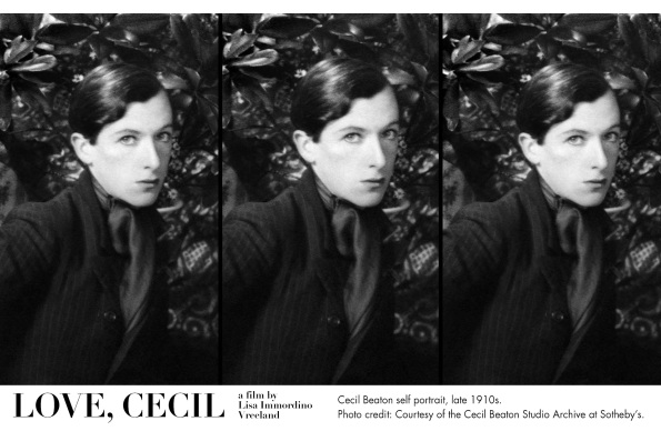 Cecil Beaton self portrait, late 1910s. Courtesy of the Cecil Beaton Studio Archive at Sotheby's.