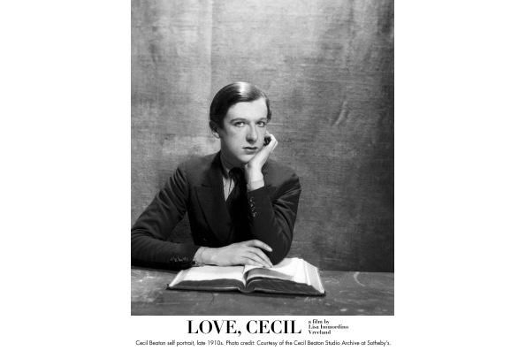 Cecil Beaton self portrait, late 1910s. Courtesy of the Cecil Beaton Studio Archive at Sotheby's.