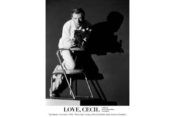 Cecil Beaton in his studio, 1930s. Courtesy of the Cecil Beaton Studio Archive at Sotheby's.