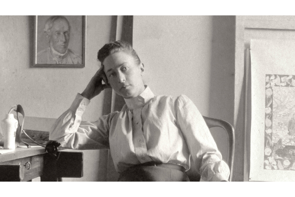 Hilma af Klint. As seen in Beyond the Visible, a film by Halina Dyrschka.