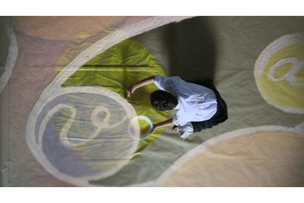 A scene from Beyond the Visible, a film by Halina Dyrschka.